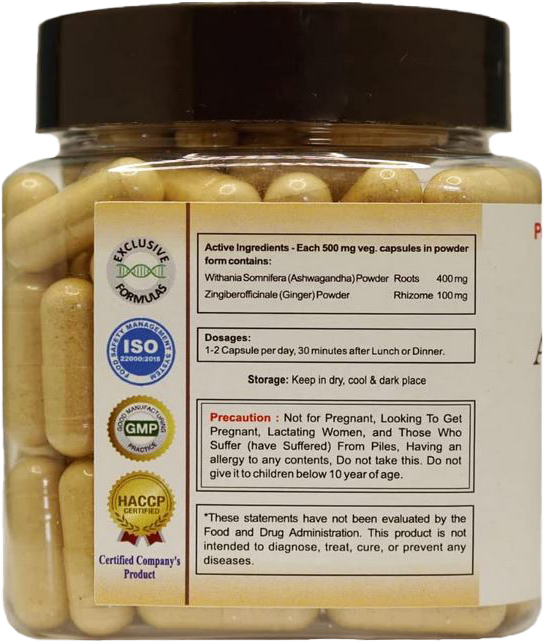 Ashwagandha Plus Withania Somnifera Dietary Supplement