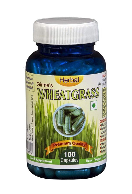 Wheatgrass 400mg Capsules x 100